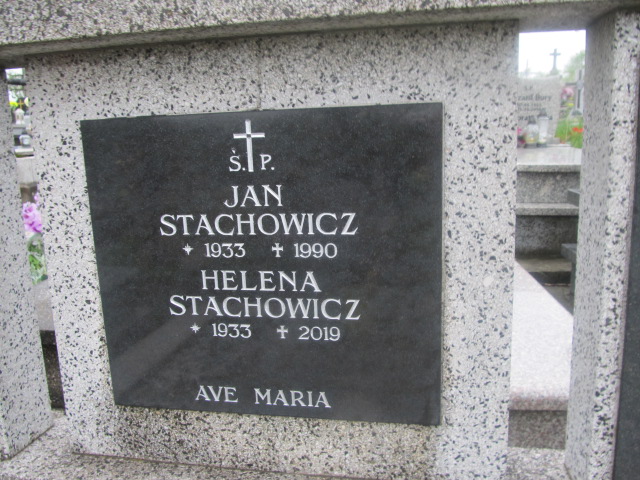 Helena Stachowicz 1933 Inwałd - Grobonet - Wyszukiwarka osób pochowanych