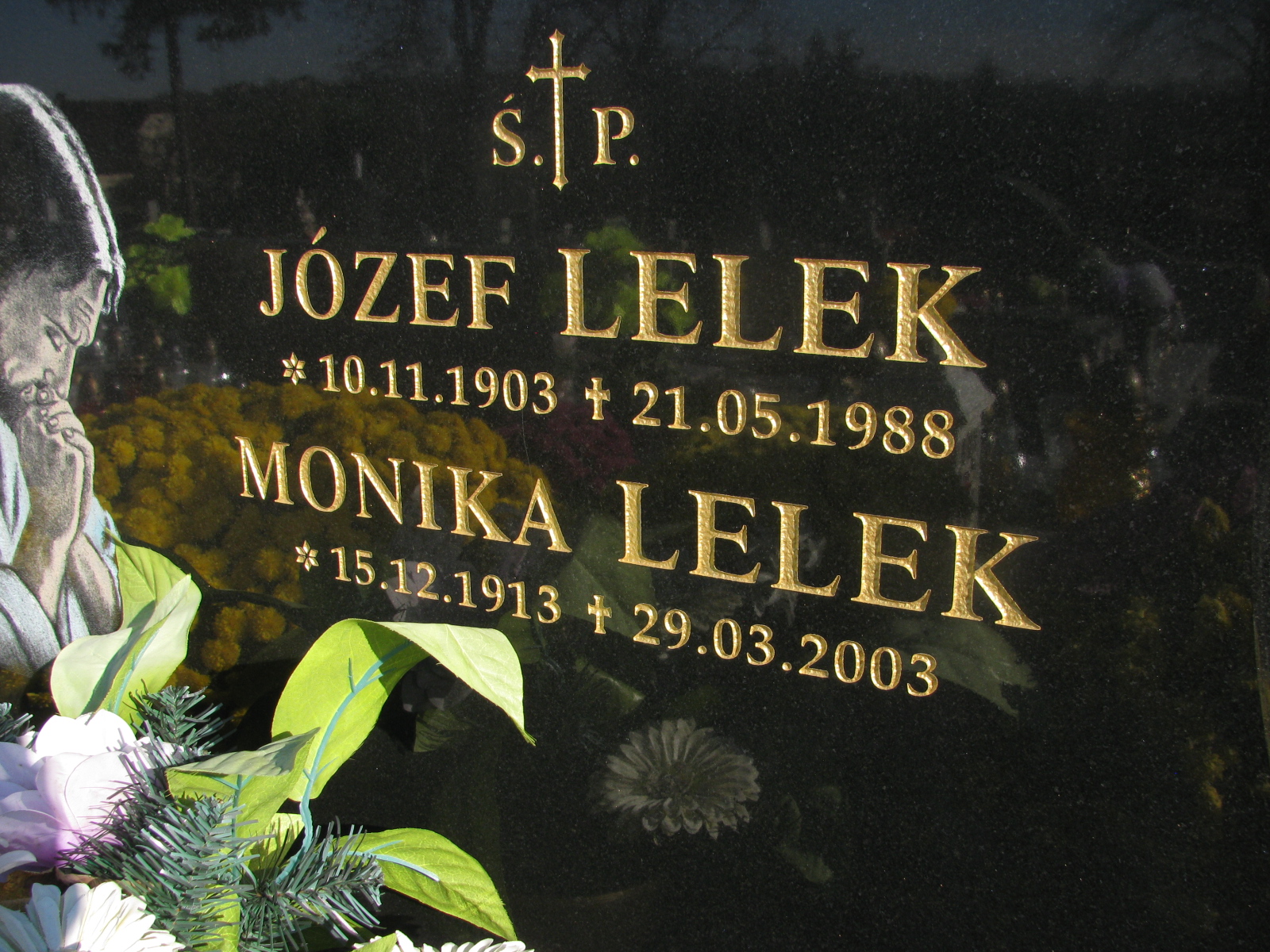 Monika Lelek 1913 Inwałd - Grobonet - Wyszukiwarka osób pochowanych