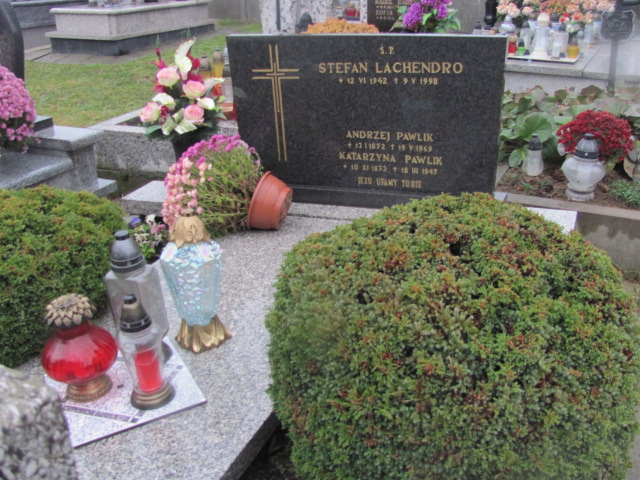 Grób Andrzej Pawlik