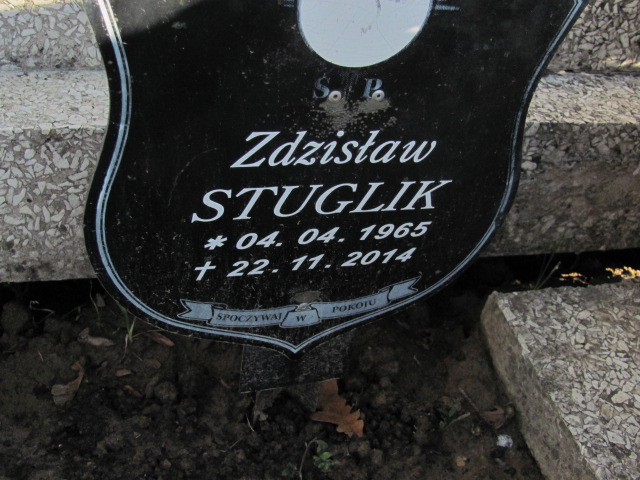 Zdzisław Stuglik 1965 Inwałd - Grobonet - Wyszukiwarka osób pochowanych