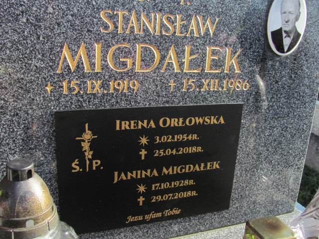 Stanisław Migdałek 1919 Inwałd - Grobonet - Wyszukiwarka osób pochowanych