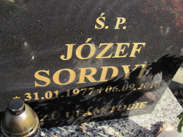 Józef Sordyl 1977 Inwałd - Grobonet - Wyszukiwarka osób pochowanych