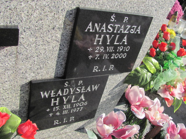 Władysław Hyla 1906 Inwałd - Grobonet - Wyszukiwarka osób pochowanych