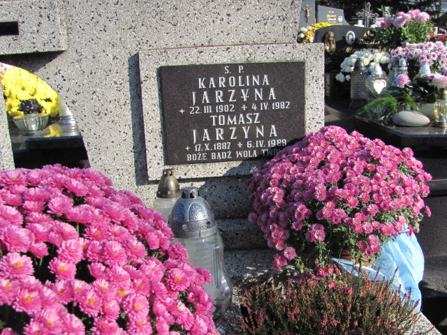 Tomasz Jarzyna 1887 Inwałd - Grobonet - Wyszukiwarka osób pochowanych