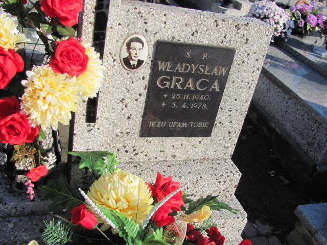 Władysław Graca 1940 Inwałd - Grobonet - Wyszukiwarka osób pochowanych