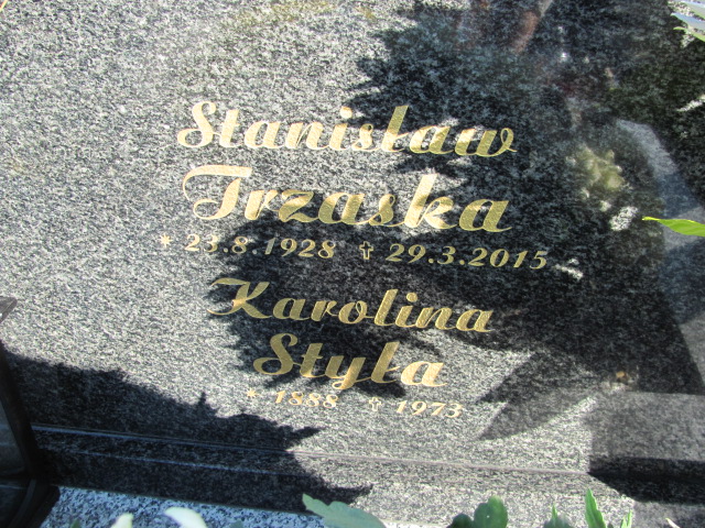 Karolina Styła 1887 Inwałd - Grobonet - Wyszukiwarka osób pochowanych